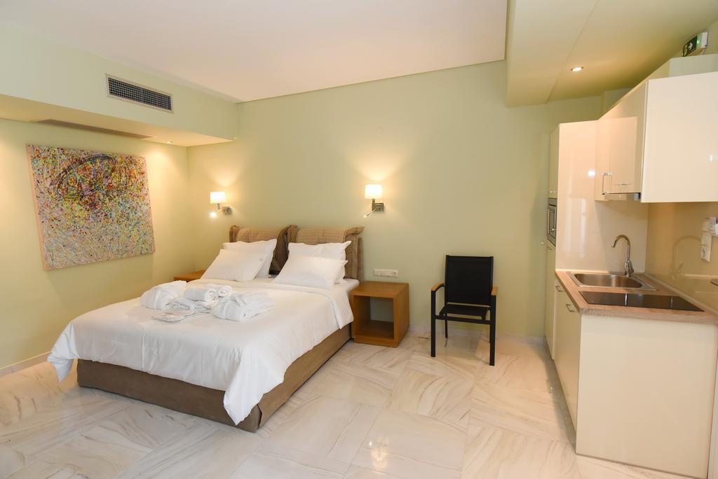 Edem Luxury Apartments Néa Péramos Habitación foto